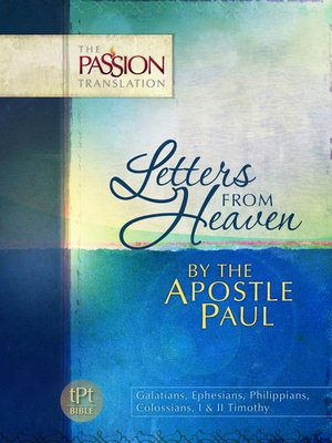 cover image of Letters From Heaven by the Apostle Paul